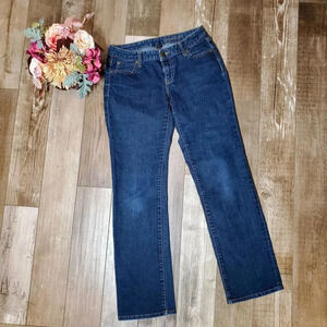 Gap Premium Curvy Straight Women's Dark Wash Jeans Size 4/27R